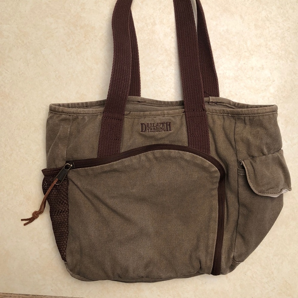 Duluth Trading Co. medium canvas tote